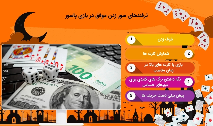 زاهکارهای طلایی برای سور زدن در بازی پاسور